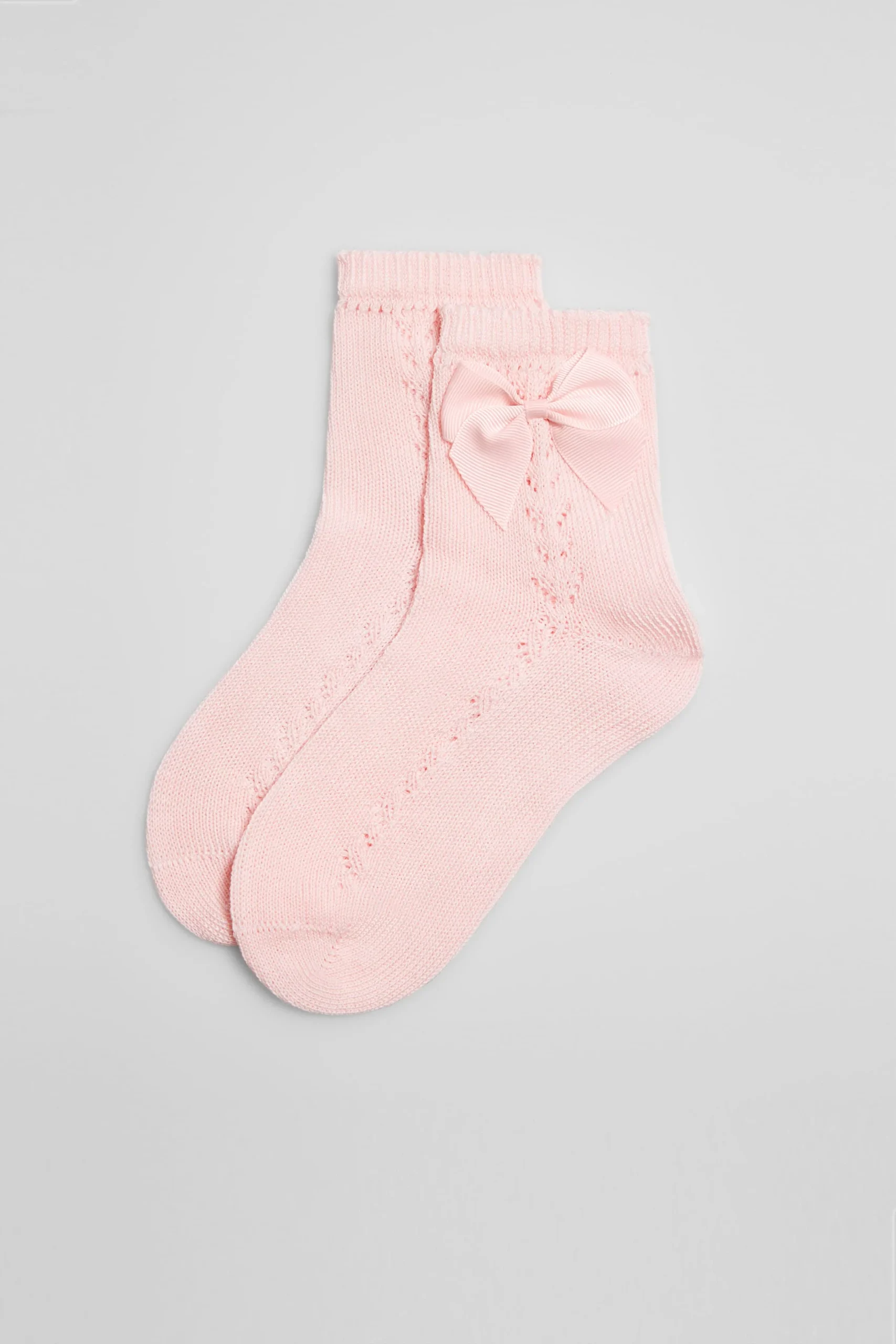 Calzini traforati rosa per bambini