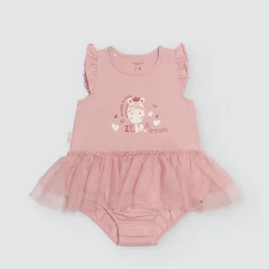 Abito body senza maniche per neonato Safari Dream