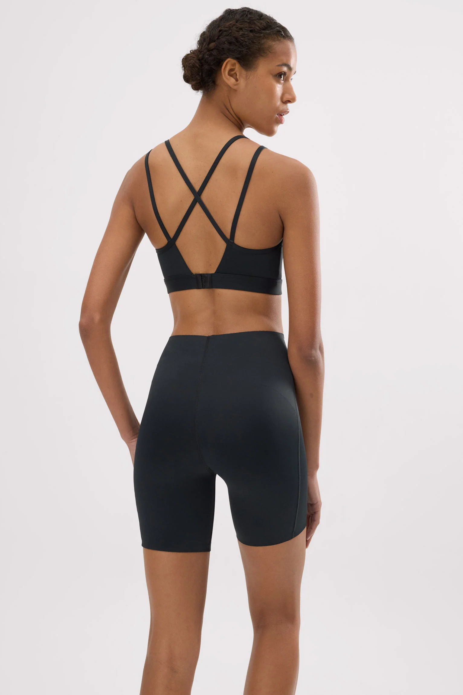 Leggings da motociclista compressivi neri - immagine 5