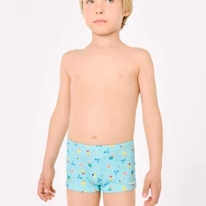 Boxer da bagno da bambino con stampa di gelato